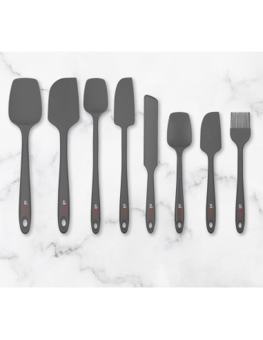 Brocha de Silicona Elihome para Basting 22.2 cm Gris Oscuro