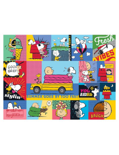 Rompecabezas RoseArt Peanuts 300 Piezas Vibras 60x45cm