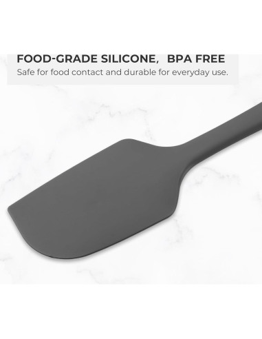 Brocha de Silicona Elihome para Basting 22.2 cm Gris Oscuro