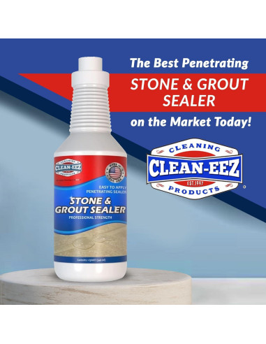 Combo Sellador de Lechada Clean-eez 32 oz + Cepillo Ergonómico