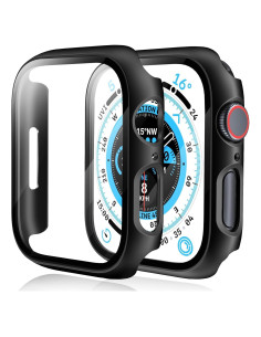 Funda Protectora para Apple Watch 40mm EWUONU con Vidrio Templado