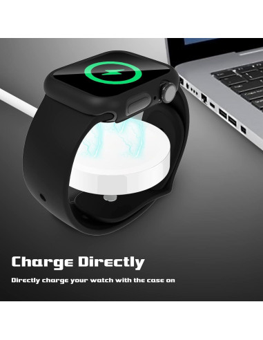 Funda Protectora para Apple Watch 40mm EWUONU con Vidrio Templado