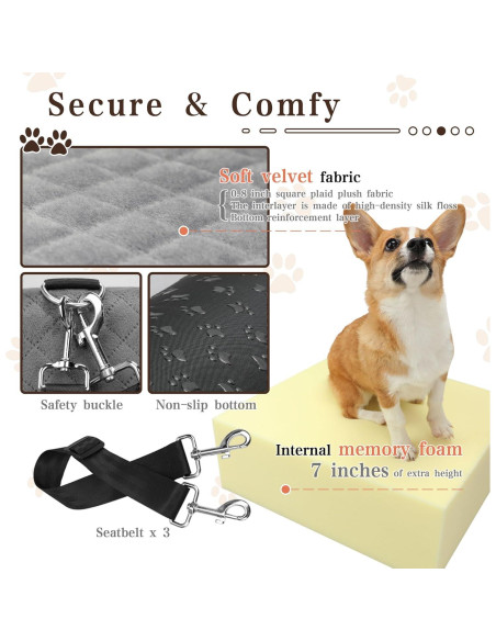 Asiento Elevador para Perros Tomyanner 52.6x52.6cm hasta 13.6kg Asiento Elevador para Perros Tomyanner 52.6x52.6cm hasta 13.6kg