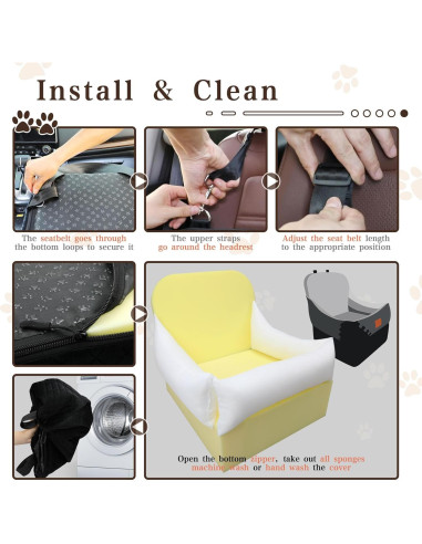 Asiento Elevador para Perros Tomyanner 52.6x52.6cm hasta 13.6kg