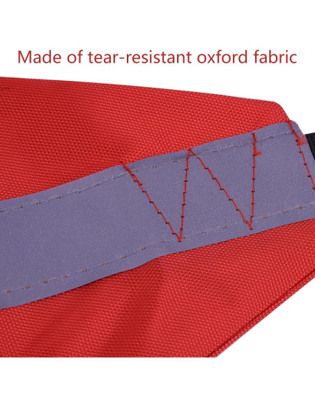 2 PCS Bandera de Seguridad Emsiok para Kayak Roja Reflectante