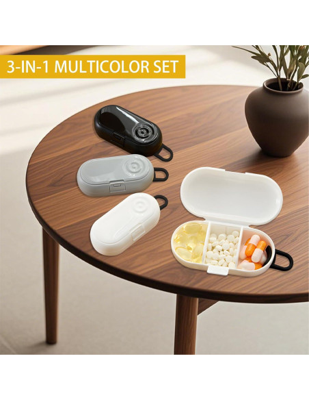 Estuches para Tapones de Oído VEINARDYL 3 Pcs Portátil