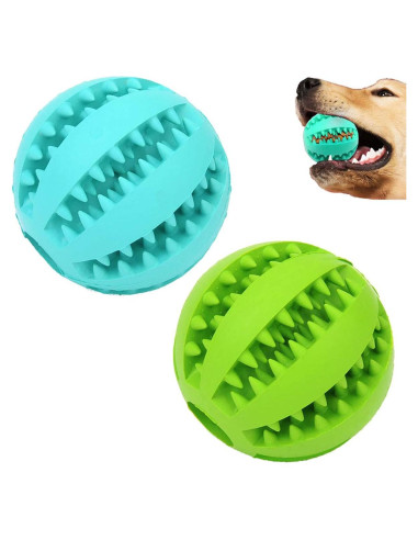 Pelota de Juguete para Perros Sunglow - Limpieza de Dientes 6cm