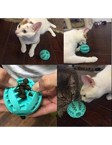 Pelota de Juguete para Perros Sunglow - Limpieza de Dientes 6cm