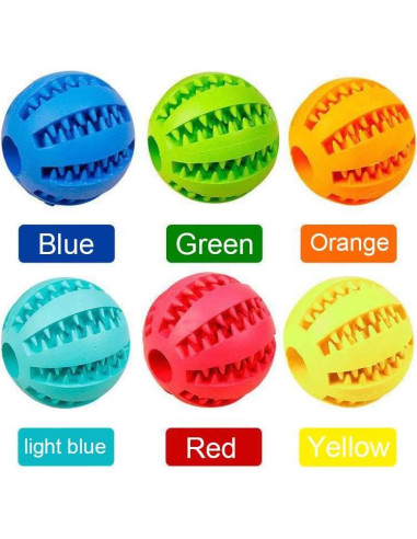 Pelota de Juguete para Perros Sunglow - Limpieza de Dientes 6cm
