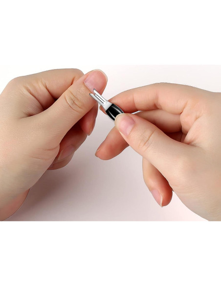 Cortador de Cutículas Allstarry 30 Piezas Mango Antideslizante Cortador de Cutículas Allstarry 30 Piezas Mango Antideslizante