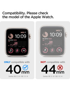 Funda Protectora Spigen Ultra Hybrid para Apple Watch 40mm 2