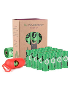 Bolsas de Poo Biodegradables WDFAACK 240 Unidades Verde