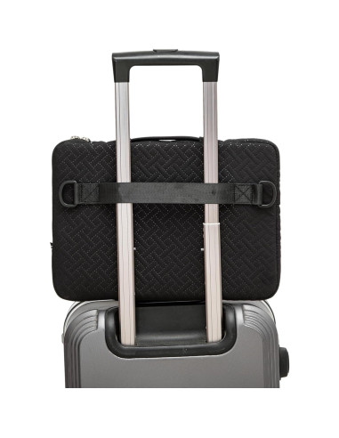 Funda para Laptop Kinmac 360 Protectora Relieve Negro 12-13.3"