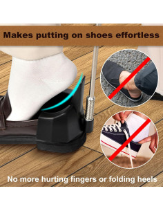 Cuerno de Zapato Telescópico iGuerburn 24.4-78.7 cm Mango Largo 2