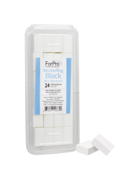 Bloque de Pulido ForPro 240/240 Grano Blanco 24 Unidades