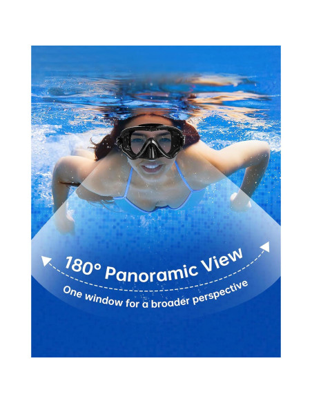 Gafas de natación VegoVia SW01 con cubierta para nariz 180 Gafas de natación VegoVia SW01 con cubierta para nariz 180