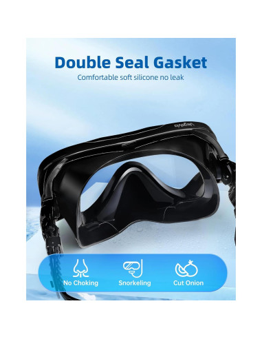 Gafas de natación VegoVia SW01 con cubierta para nariz 180