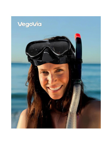 Gafas de natación VegoVia SW01 con cubierta para nariz 180