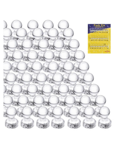 66 Imanes de Empuje Magnéticos GoClimber para Nevera y Oficina