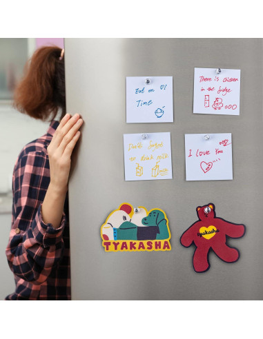 66 Imanes de Empuje Magnéticos GoClimber para Nevera y Oficina