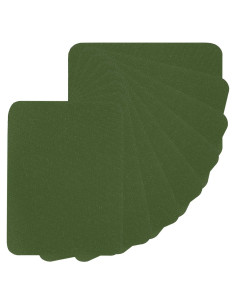 Parche Termoadhesivo PATIKIL 15 Pcs 12.5x9.5 cm Verde Militar