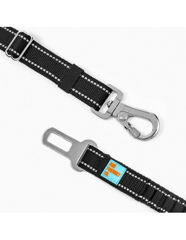 Cinturón de Seguridad para Perros Dog Friendly Co. Negro Ajustable