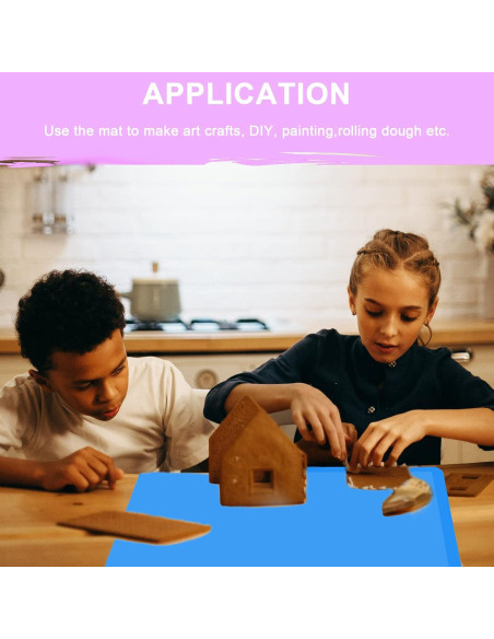 Mantel de Silicona Antideslizante Mudocp - 2 Piezas Azul y Verde