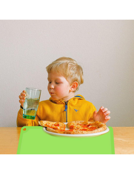 Mantel de Silicona Antideslizante Mudocp - 2 Piezas Azul y Verde