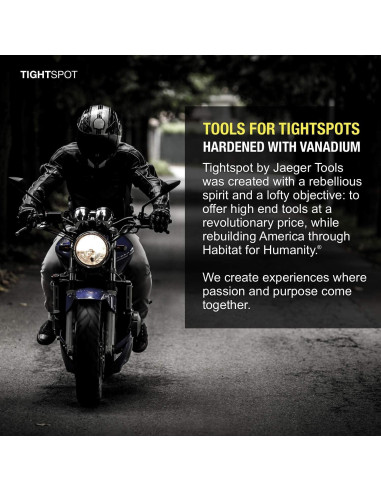 Juego de Enchufes de Impacto TIGHTSPOT 70 Piezas 1/2" Drive