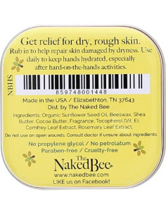 Salve para Manos La Abeja Desnuda Miel de Naranja 56.7g 2