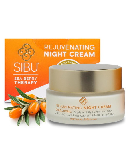 Crema Nocturna Rejuvenecedora Sibu 109.6 g - Hidrata y Repara