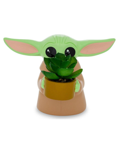 Maceta mini Grogu de cerámica 10 cm Star Wars