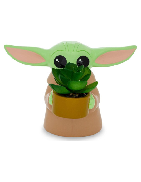 Maceta mini Grogu de cerámica 10 cm Star Wars