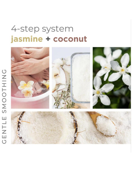 Kit de Manicura y Pedicura 4-en-1 Be Care Love Jazmín y Coco