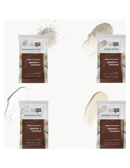 Kit de Manicura y Pedicura 4-en-1 Be Care Love Jazmín y Coco