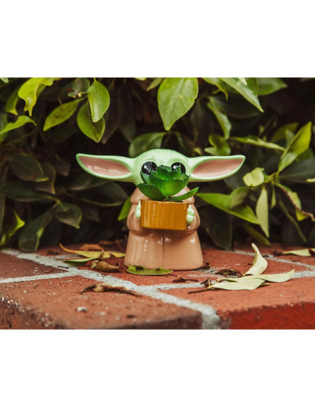 Maceta mini Grogu de cerámica 10 cm Star Wars