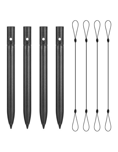 Bolígrafos de Reemplazo Flutesan para Tableta LCD 4 Pcs Negro