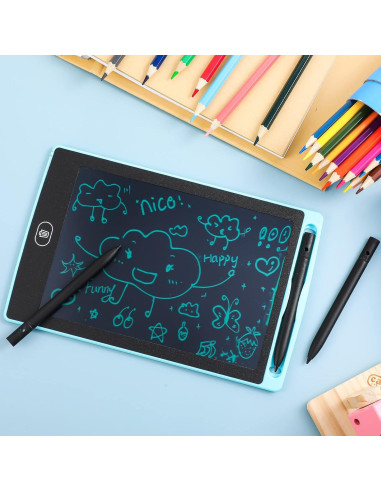 Bolígrafos de Reemplazo Flutesan para Tableta LCD 4 Pcs Negro