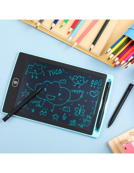 Bolígrafos de Reemplazo Flutesan para Tableta LCD 4 Pcs Negro