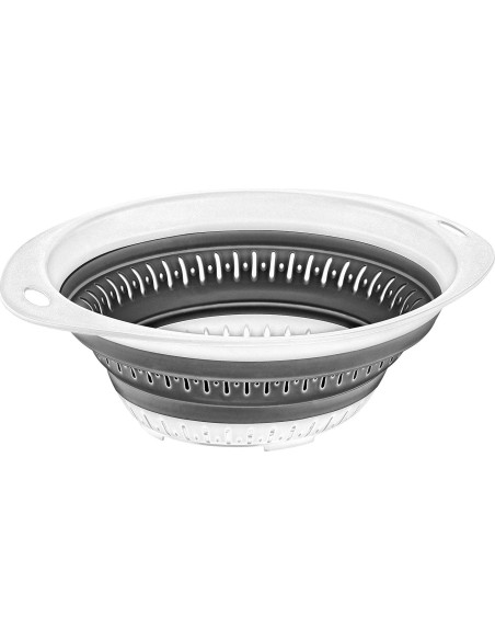 Colador Plegable Bee Home 21 cm Gris - Multiusos y Ahorra Espacio Colador Plegable Bee Home 21 cm Gris - Multiusos y Ahorra Espacio