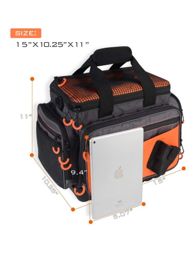 Bolsa de Pesca KastKing Hoss - Resistente al Agua 38x28x26cm