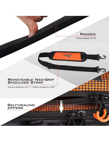 Bolsa de Pesca KastKing Hoss - Resistente al Agua 38x28x26cm