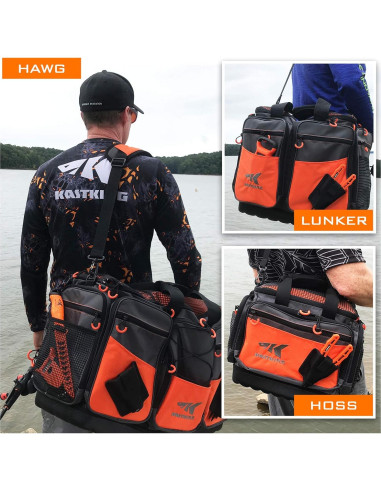 Bolsa de Pesca KastKing Hoss - Resistente al Agua 38x28x26cm