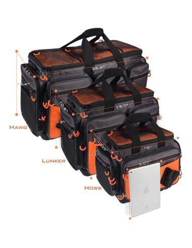 Bolsa de Pesca KastKing Hoss - Resistente al Agua 38x28x26cm