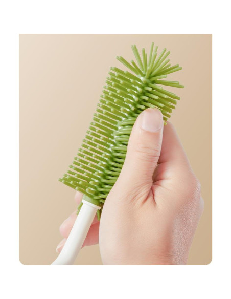 Juego de Cepillos de Limpieza para Botellas Bebé Genérico 4 en 1