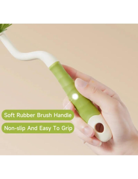 Juego de Cepillos de Limpieza para Botellas Bebé Genérico 4 en 1