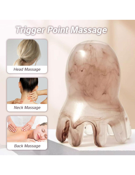 Masajeador de Cabeza NIIIYTYB - Herramienta de Acupresión 2 Pcs