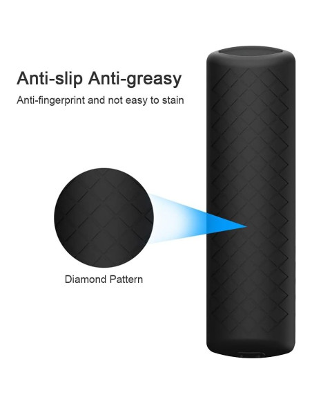 Funda de Silicona para Control Remoto LEFXMOPHY 3ra Generación Negra