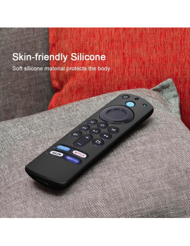 Funda de Silicona para Control Remoto LEFXMOPHY 3ra Generación Negra