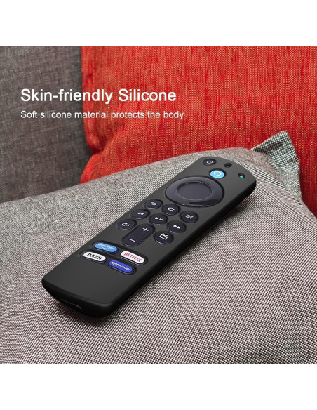 Funda de Silicona para Control Remoto LEFXMOPHY 3ra Generación Negra